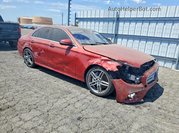 WDDZF4JB8KA548599 2019 MERCEDES-BENZ E Red Delantero derecho