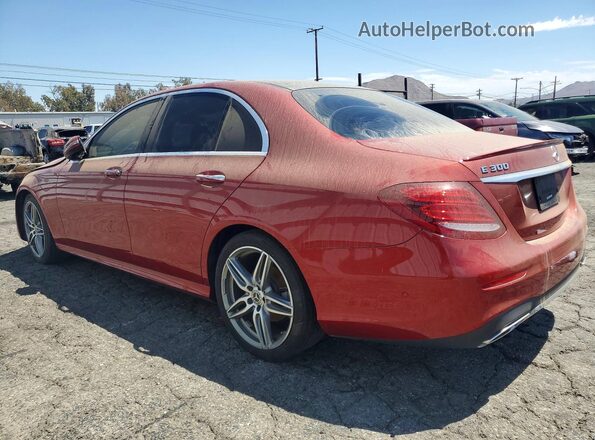 WDDZF4JB8KA548599 2019 MERCEDES-BENZ E Red Trasero izquierdo