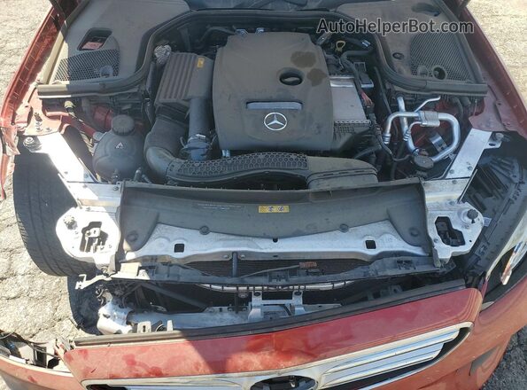 WDDZF4JB8KA548599 2019 MERCEDES-BENZ E Red Vista interior trasera