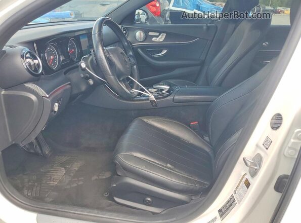 WDDZF4JB9HA045429 2017 MERCEDES-BENZ E White Widok wnętrza z przodu