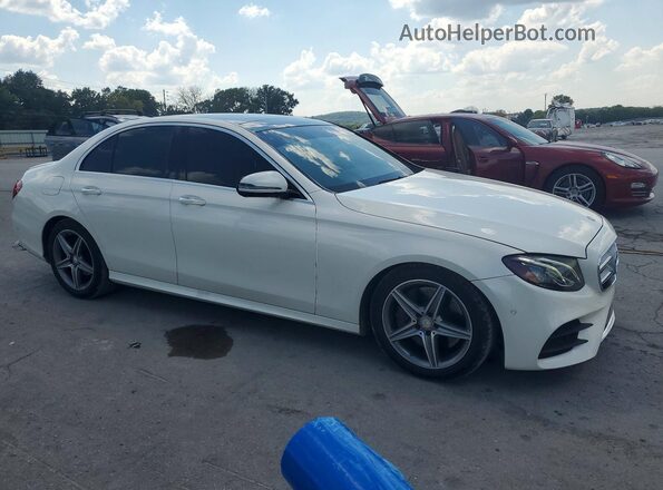WDDZF4JB9HA045429 2017 MERCEDES-BENZ E White Przód prawy
