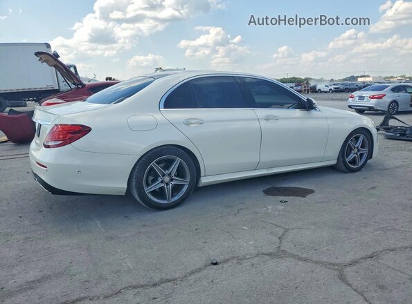 WDDZF4JB9HA045429 2017 MERCEDES-BENZ E White Tył prawy
