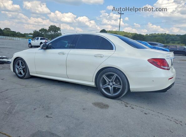 WDDZF4JB9HA045429 2017 MERCEDES-BENZ E White Tył lewy