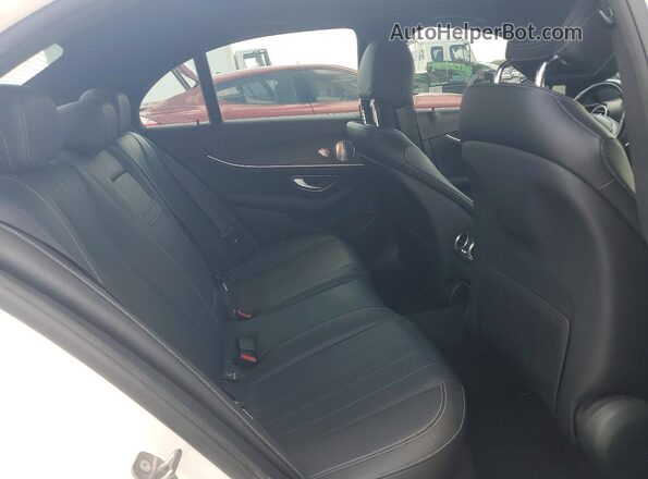 WDDZF4JB9HA045429 2017 MERCEDES-BENZ E White Widok tylnych siedzeń