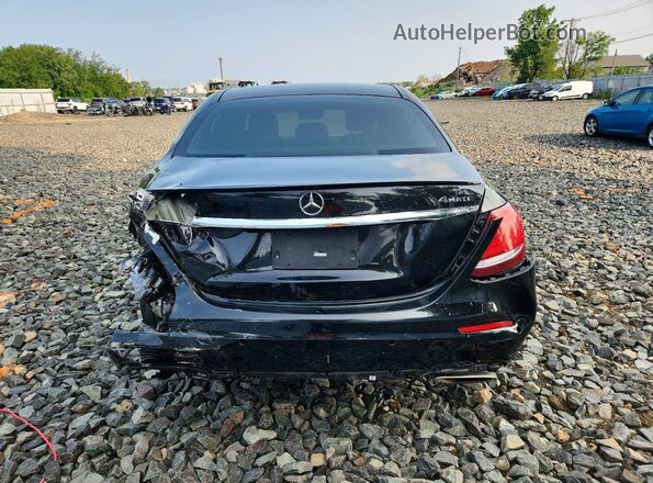 WDDZF4KB0JA414702 2018 MERCEDES-BENZ E Черный Вид сзади