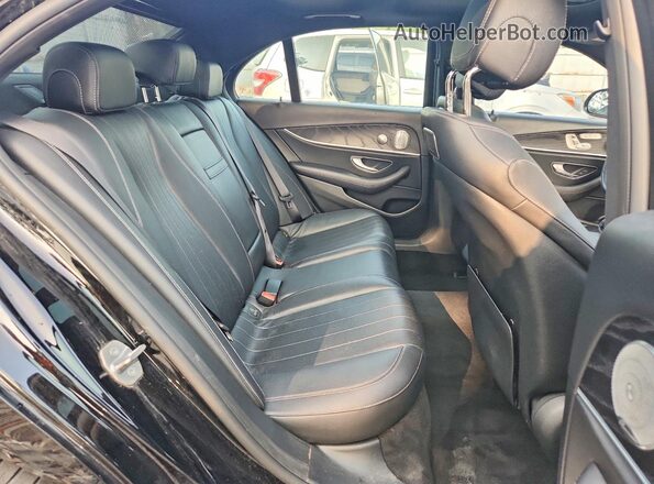 WDDZF4KB0JA414702 2018 MERCEDES-BENZ E Черный Вид задних сидений
