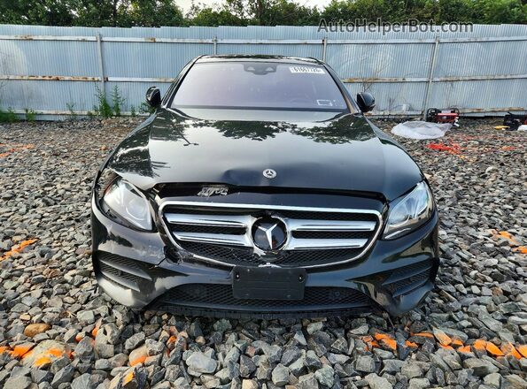 WDDZF4KB0JA414702 2018 MERCEDES-BENZ E Черный Вид спереди