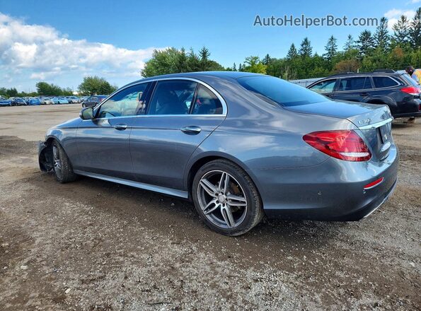 WDDZF4KB1HA218889 2017 MERCEDES-BENZ E Серый Задняя левая четверть