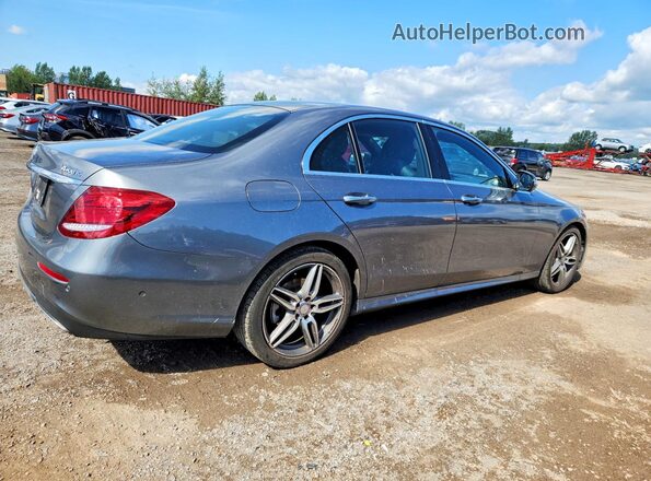 WDDZF4KB1HA218889 2017 MERCEDES-BENZ E Серый Задняя правая четверть