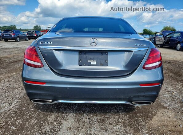 WDDZF4KB1HA218889 2017 MERCEDES-BENZ E Серый Вид сзади