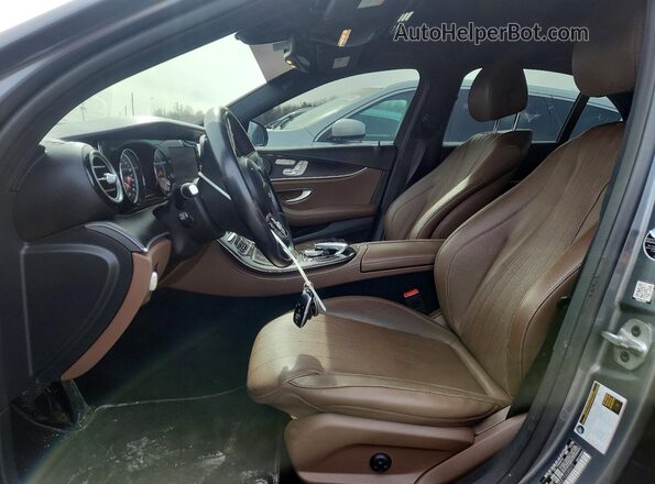 WDDZF4KB1KA585072 2019 MERCEDES-BENZ E Gray Սալոնի դիմացի տեսք