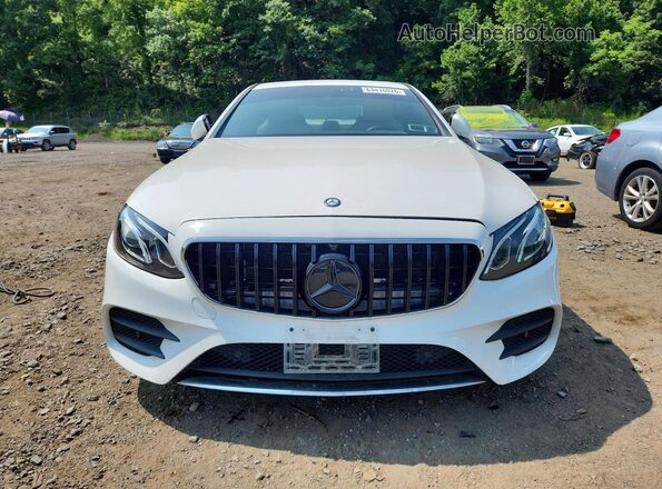 WDDZF4KB2HA030205 2017 MERCEDES-BENZ E White Widok z przodu