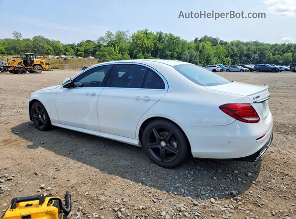WDDZF4KB2HA030205 2017 MERCEDES-BENZ E White Tył lewy
