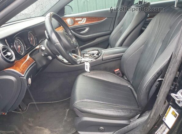 WDDZF4KB2JA478367 2018 MERCEDES-BENZ E Black Widok wnętrza z przodu