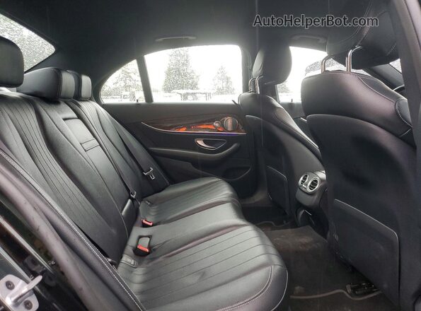WDDZF4KB2JA478367 2018 MERCEDES-BENZ E Black Widok tylnych siedzeń