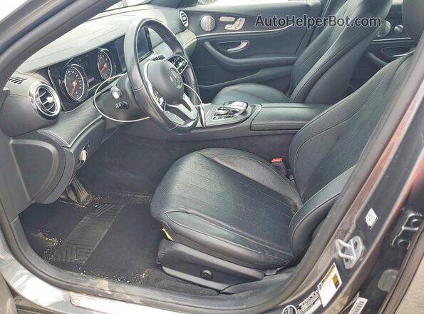 WDDZF4KB2KA591852 2019 MERCEDES-BENZ E Gray Widok wnętrza z przodu