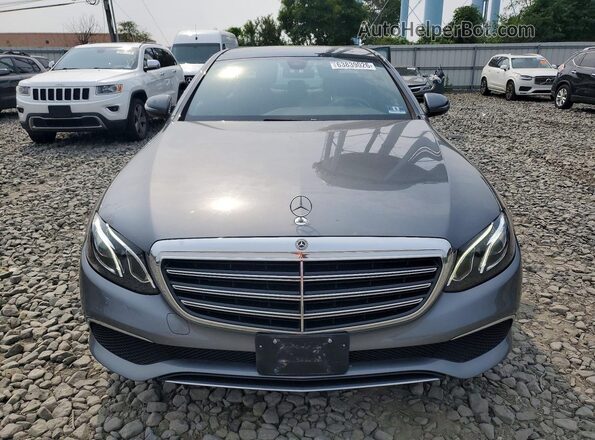 WDDZF4KB2KA591852 2019 MERCEDES-BENZ E Gray Widok z przodu