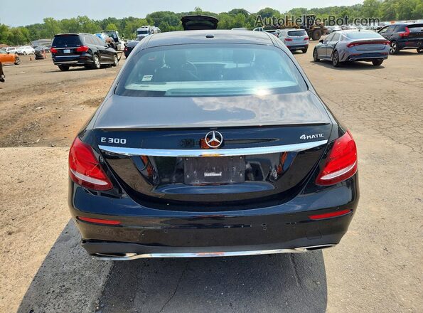WDDZF4KB3HA050799 2017 MERCEDES-BENZ E Black Vista trasera
