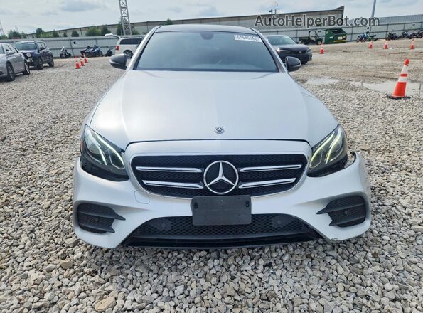 WDDZF4KB3JA343964 2018 MERCEDES-BENZ E Silver Вид спереду