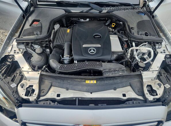 WDDZF4KB3JA343964 2018 MERCEDES-BENZ E Silver Вид задньої частини салону