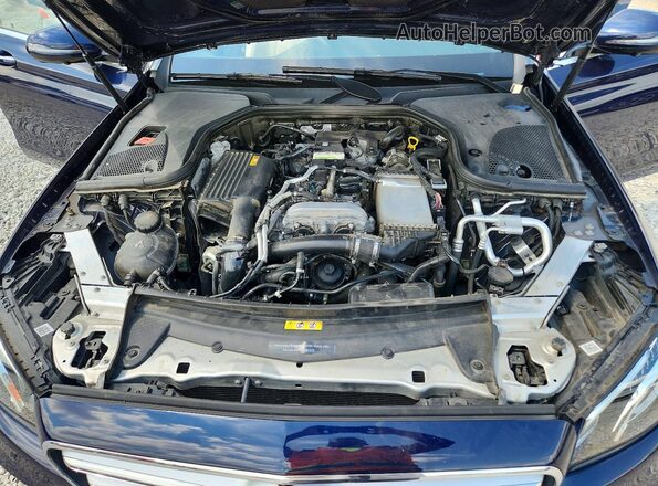 WDDZF4KB3KA535354 2019 MERCEDES-BENZ E Blue Rear interior view