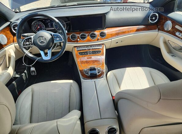 WDDZF4KB3KA535354 2019 MERCEDES-BENZ E Blue Dashboard view