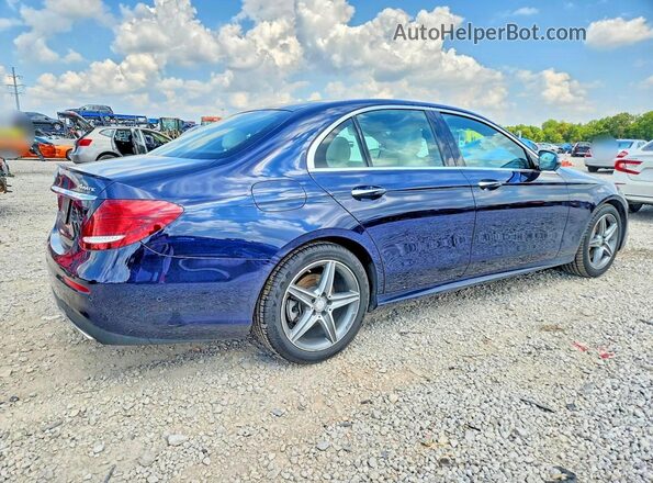 WDDZF4KB3KA535354 2019 MERCEDES-BENZ E Blue Rear right