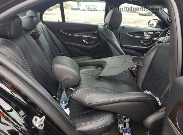 WDDZF4KB4KA536156 2019 MERCEDES-BENZ E Black უკანა სავარძლების ხედი