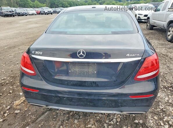 WDDZF4KB4KA536156 2019 MERCEDES-BENZ E Black უკანა ხედი