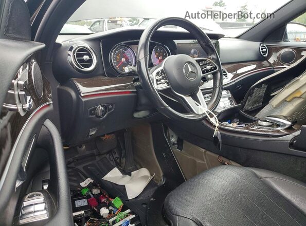 WDDZF4KB4KA536156 2019 MERCEDES-BENZ E Black წინა პანელის ხედი