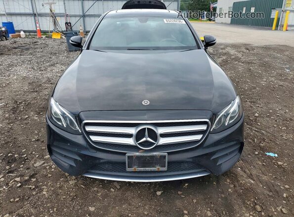 WDDZF4KB4KA536156 2019 MERCEDES-BENZ E Black წინა ხედი