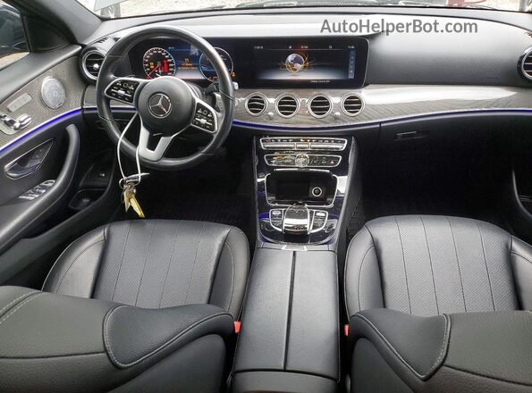 WDDZF4KB5KA587794 2019 MERCEDES-BENZ E Black Вид панелі приладів