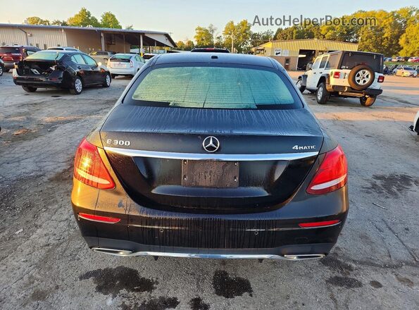 WDDZF4KB6HA167972 2017 MERCEDES-BENZ E Black Հետևի տեսք
