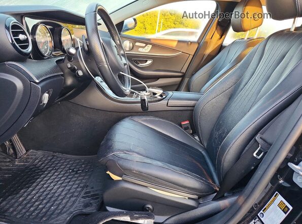 WDDZF4KB6HA167972 2017 MERCEDES-BENZ E Black Սալոնի դիմացի տեսք
