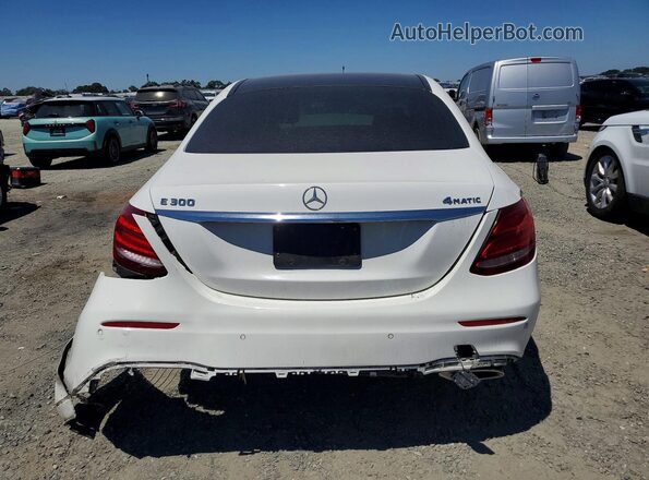 WDDZF4KB6HA185226 2017 MERCEDES-BENZ E White Rear view