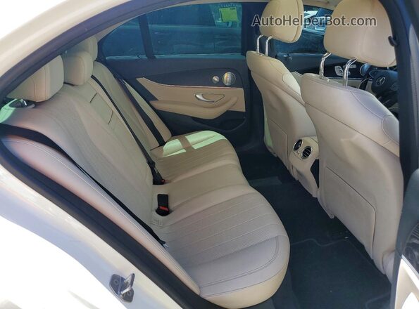 WDDZF4KB6HA185226 2017 MERCEDES-BENZ E White Rear seats view