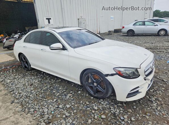 WDDZF4KB7HA053219 2017 MERCEDES-BENZ E White Front right