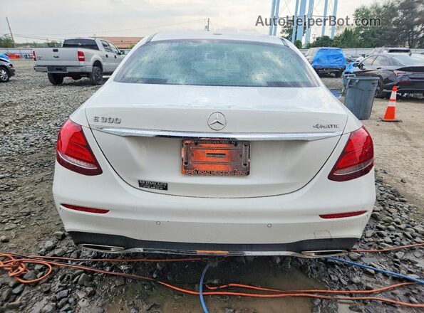 WDDZF4KB7HA053219 2017 MERCEDES-BENZ E White Rear view