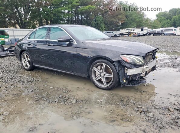 WDDZF4KB7HA063412 2017 MERCEDES-BENZ E Black Przód prawy