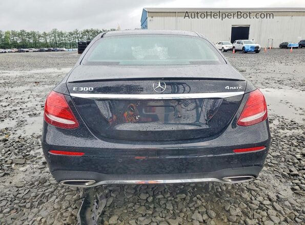 WDDZF4KB7HA063412 2017 MERCEDES-BENZ E Black Widok z tyłu