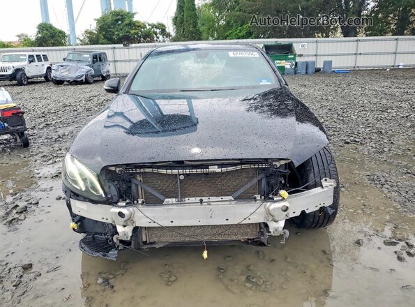 WDDZF4KB7HA063412 2017 MERCEDES-BENZ E Black Widok z przodu