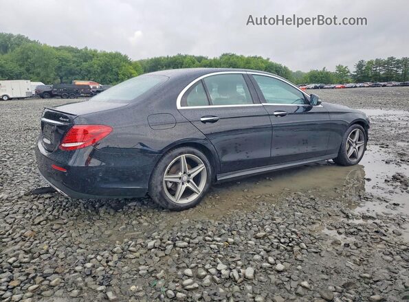 WDDZF4KB7HA063412 2017 MERCEDES-BENZ E Black Tył prawy
