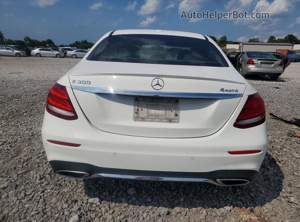 WDDZF4KB7HA101320 2017 MERCEDES-BENZ E White Rear view