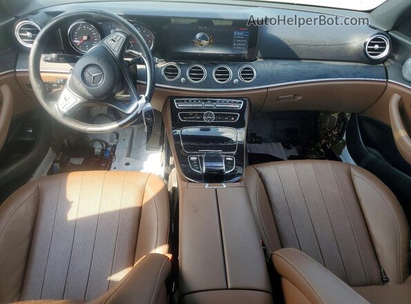 WDDZF4KB7HA101320 2017 MERCEDES-BENZ E White Dashboard view