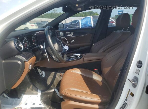 WDDZF4KB7HA101320 2017 MERCEDES-BENZ E White Front interior view
