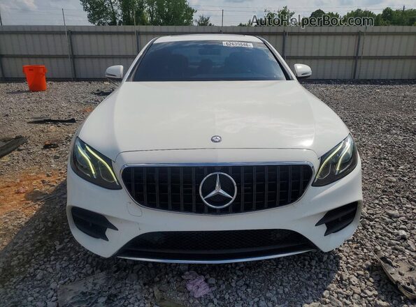 WDDZF4KB7HA101320 2017 MERCEDES-BENZ E White Front view
