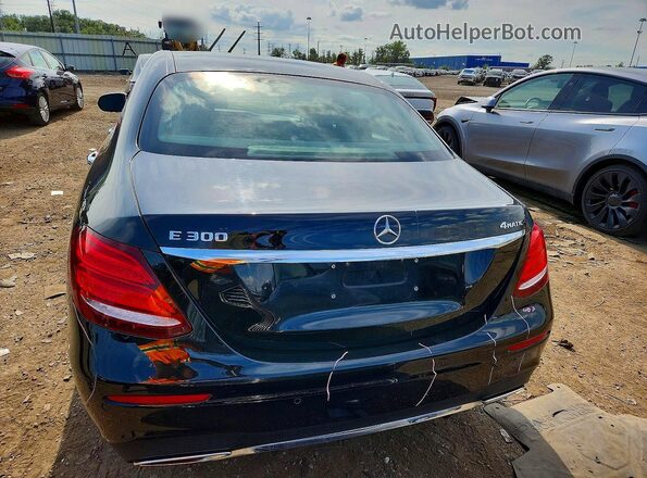 WDDZF4KB8KA619914 2019 MERCEDES-BENZ E Black Vista trasera