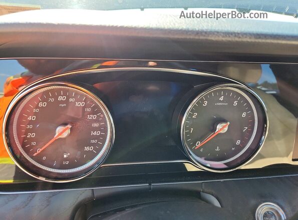 WDDZF4KB9HA198486 2017 MERCEDES-BENZ E Black Вид щитка приладів