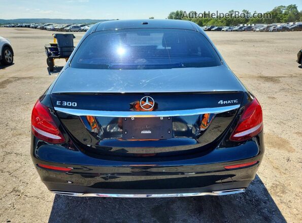 WDDZF4KB9HA198486 2017 MERCEDES-BENZ E Black Вид ззаду