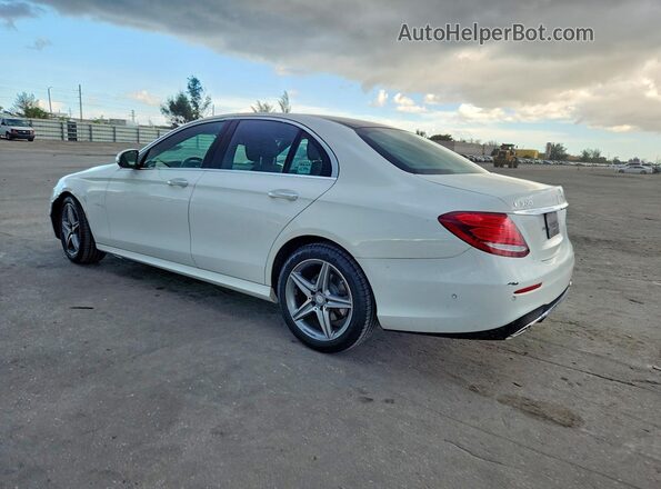 WDDZF4KBXHA019372 2017 MERCEDES-BENZ E Белый Задняя левая четверть